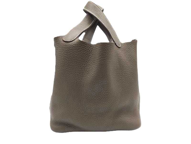 エルメス買取 ピコタンロック PM ハンドバッグ エトゥープ